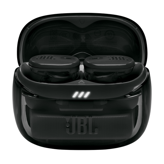 JBL Tune Buds 2 Ghost Edition - Ghost Black - True Wireless Noise Cancelling Earbuds - Detailshot 3 image number null